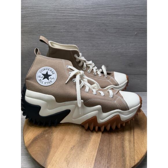 Converse Other - Converse Run Star Hike Motion High Top Platform Sneakers Tan. Men’s 9.5
